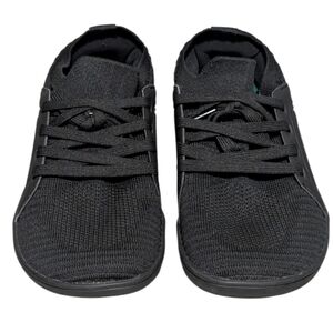 L-Run black minimalist knit zero-drop barefoot sneakers size 38